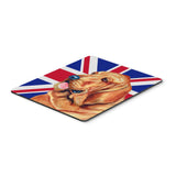 Caroline'S Treasures Bloodhound With English Union Jack British Flag Mouse Pad/Hot Pad/Trivet (Lh9483Mp)