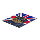 Caroline'S Treasures Brussels Griffon With English Union Jack British Flag Mouse Pad/Trivet (Lh9505Mp)