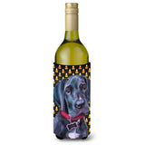 Black Great Dane Puppy Candy Corn Halloween Wine Bottle Beverage Insulator Hugger Lh9551Literk