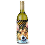 Corgi Candy Corn Halloween Wine Bottle Beverage Insulator Hugger Lh9553Literk