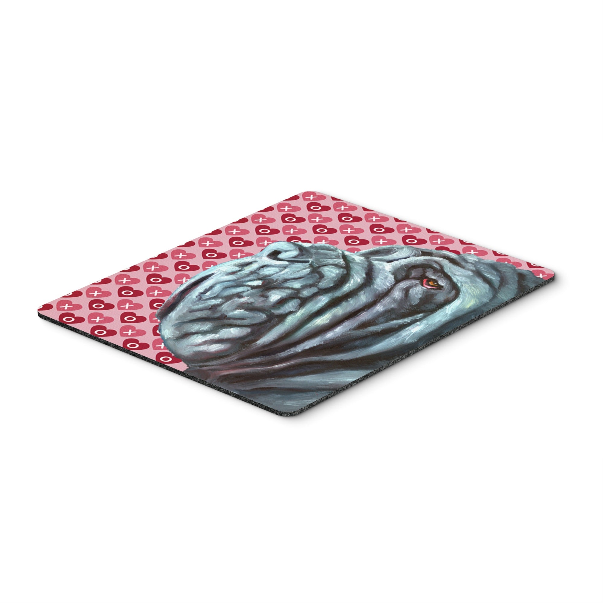 Caroline'S Treasures Neapolitan Mastiff Hearts Love And Valentine'S Day Mouse Pad, Hot Pad/Trivet (Lh9561Mp)