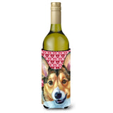 Corgi Hearts Love And Valentine'S Day Wine Bottle Beverage Insulator Hugger Lh9567Literk