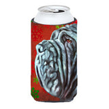 Neapolitan Mastiff Red Snowflakes Holiday Christmas Tall Boy Beverage Insulator Hugger Lh9575Tbc