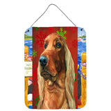 Caroline'S Treasures Lh9576Ds1216 Irish Setter Red Snowflakes Holiday Christmas Wall Or Door Hanging Prints, 16 X 12, Mult