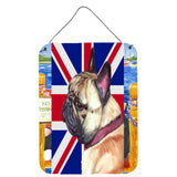 Caroline'S Treasures Lh9601Ds1216 French Bulldog Frenchie With English Union Jack British Flag Wall Or Door Hanging Prints, 16