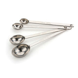 Rsvp Long Handle Measuring Spoon Set Of 4