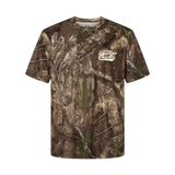 Lift Heavy. Trust God. - Realtree Premium Camo Tee