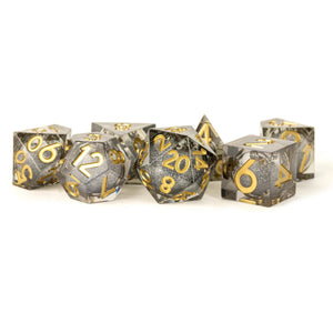 Fanroll By Metallic Dice Games Vanishing Oil Elixir Liquid Core Dnd Dice Set, Role Playing Game Dice For Dungeons And Dragons
