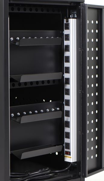 Luxor Lltm24-B 24 Tablet/Chromebook Charging Cart