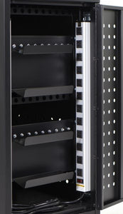 Luxor Lltm24-B 24 Tablet/Chromebook Charging Cart