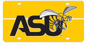 Alabama State University Metal License Plate