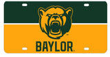Baylor Bears Metal License Plate