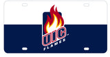 University Of Illinois At Chicago Metal License Plate