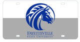 Fayetteville State University Metal License Plate