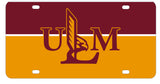 University Of Louisiana Monroe Metal License Plate
