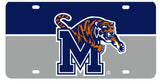 Memphis Tigers Metal License Plate