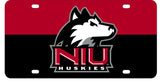 Northern Illinois Huskies Metal License Plate