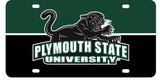 Plymouth State University Metal License Plate
