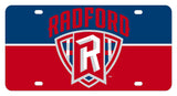 Radford Universityhighlanders Metal License Plate