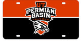 University Of Texas Of The Permian Basin Metal License Plate