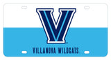 Villanova Wildcats Metal License Plate