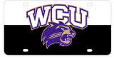Western Carolina University Metal License Plate