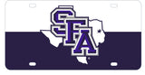 Stephen F. Austin State University Metal License Plate