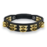 Cyclops Handheld Tambourine Black Brass