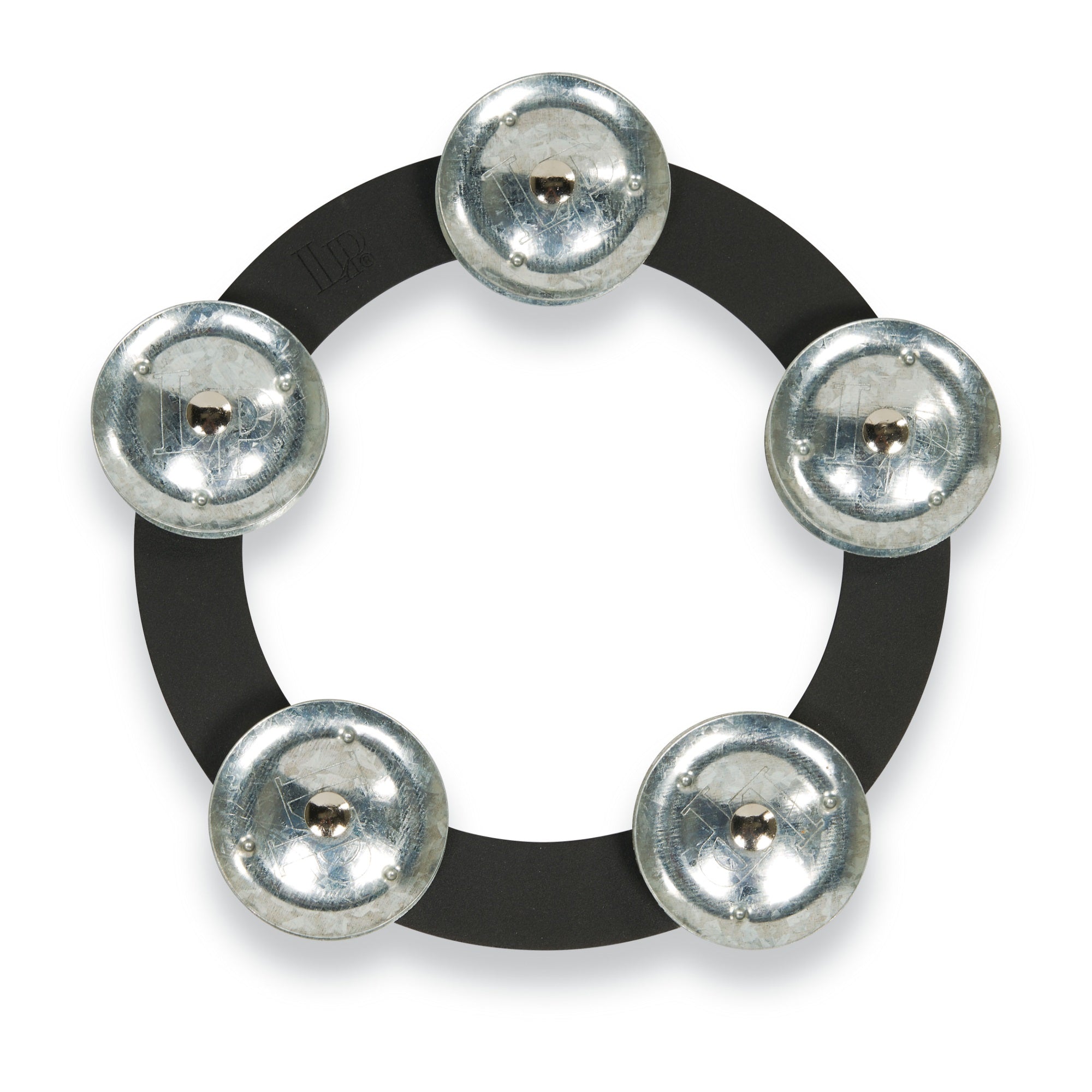 6In Tambo-Ring Black Sand W/Galv Jingle
