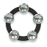 6In Tambo-Ring Black Sand W/Galv Jingle