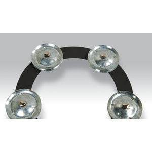 6In Tambo-Ring Black Sand W/Galv Jingle