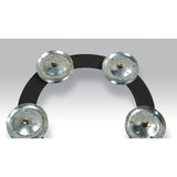 6In Tambo-Ring Black Sand W/Galv Jingle