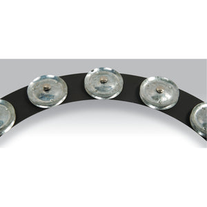 14In Tambo-Ring Black Sand W/Galv Jingle
