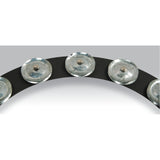14In Tambo-Ring Black Sand W/Galv Jingle