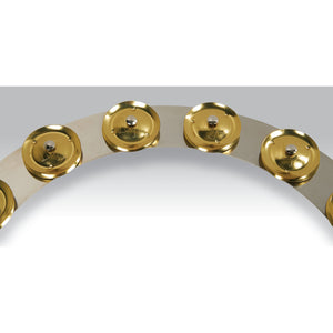 14In Tambo-Ring Stain Stl W/Brass Jingle