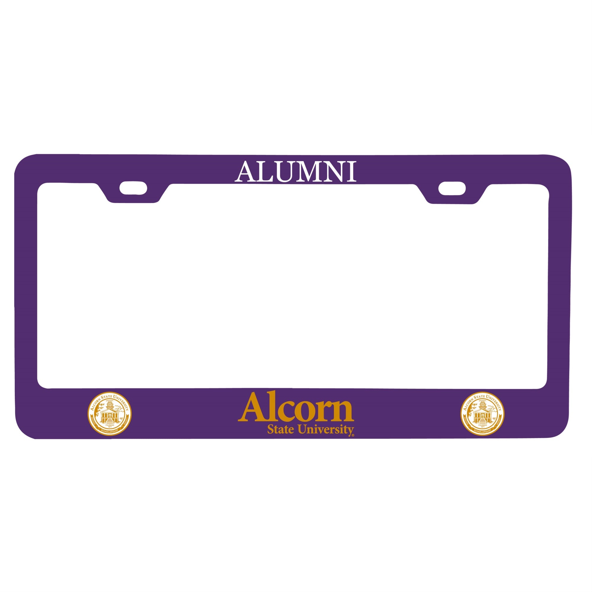 Alcorn State Braves Alumni License Plate Frame New For 2020