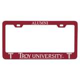 Troy University Alumni License Plate Frame New For 2020