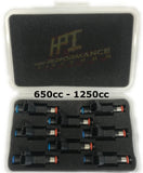 HPI Injectors Set of 8 LS1 / LS6 / LT1 High Impedance EV1 Style Fuel Injectors