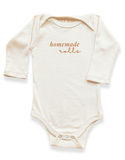 Homemade Rolls Organic Bodysuit Long Sleeve