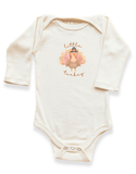 Little Turkey Graphic Organic Bodysuit Long Sleeve