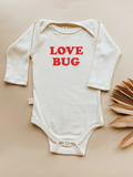 Love Bug Organic Bodysuit Long Sleeve