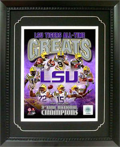 11X14 Deluxe Frame - Louisiana State University Greats
