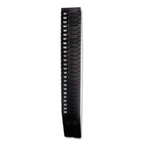 Lathem Time Expanding Time Card Rack ,RACK,TIME,CARD,25PKT,BK