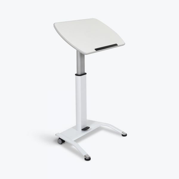 Luxor - Lx-Pnadj-Wh - Pnematic Height Adjustable Lectern
