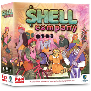 Lynnvander Studios: Shell Company: Don'T Write Me Off - Strategy Board Game, File Taxes & Find Love (As A Turtle), Ages 14+, 2-6