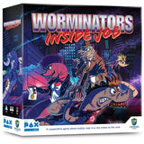 Lynnvander Studios: Worminators: Inside Job - Cooperative Board Game, Buddy Cop Worms Save A City Rotten To The Core, Ages 14+,