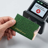 RFID Blocking Credit Card Sleeves - Leather Look 8 Pack