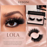 SYDONI "LOLA" LUXURY MINK LASHES - Full, Glamorous, Striking