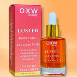 Luster Bakuchiol + Astaxanthin Face Oil Retinol Alternative