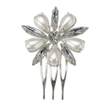 Lustrous Bloom Hair Comb
